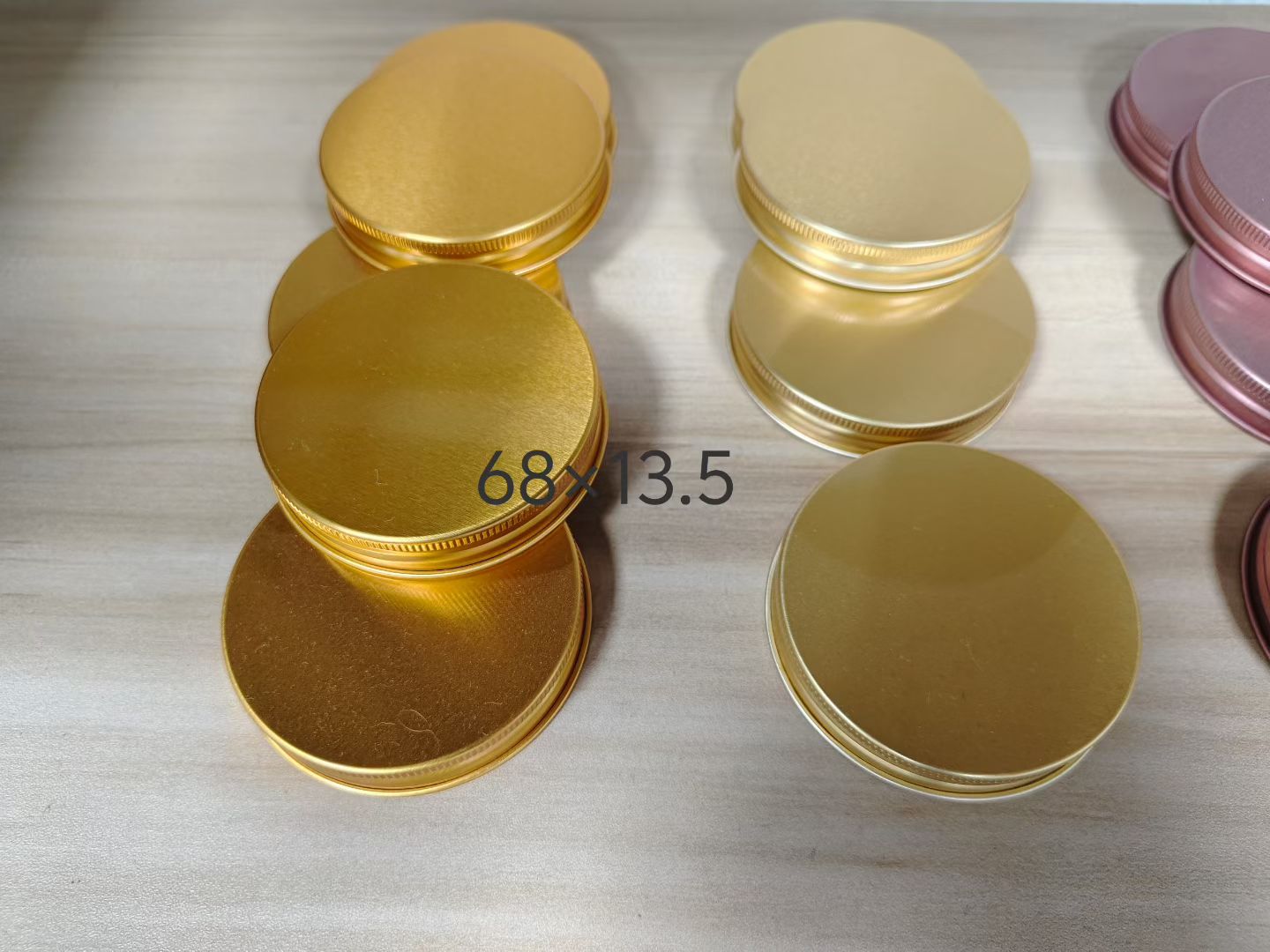Aluminum bottle cap, aluminum cap color customization